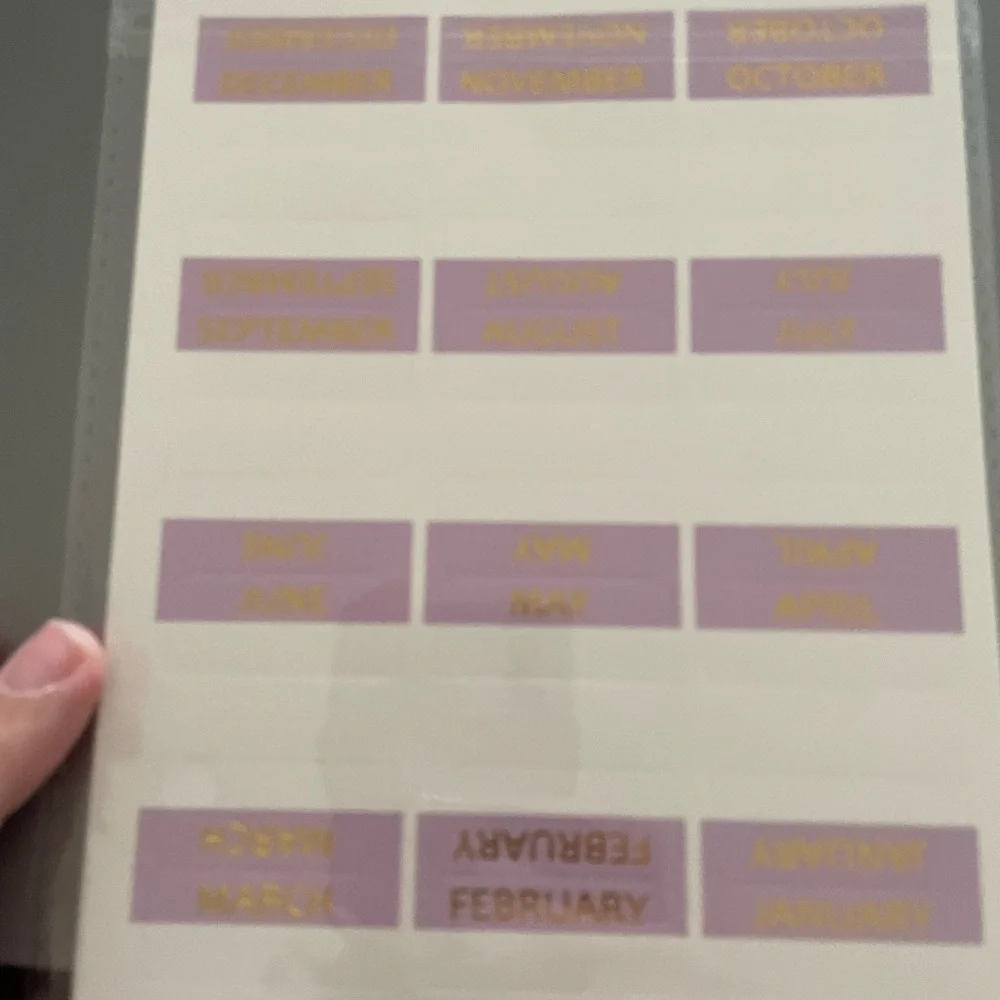 Lightly Used Sterling Ink A5-V Compact Full Year Planner, Cover & More! - Picture 11 of 16